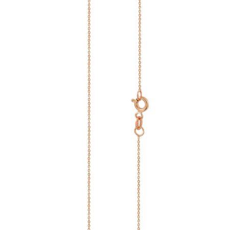 Ροζ Χρυσή Αλυσίδα 14Κ Μήκους 45,00 cm