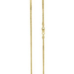 Χρυσή Αλυσίδα Σπίγγα 14 Καράτια Σε Κίτρινο Χρυσό Χρώμα