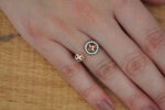 925 Ροζ Χρυσό Ασημένιο Δαχτυλίδι Γυναικείο