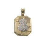 Φυλαχτό Παναγίτσα 9Κ Διπλής Όψεως