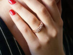 Γυναικείο Δαχτυλίδι Με Ζιργκόν Ροζ