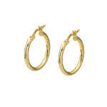 Χρυσά Σκουλαρίκια Κρίκοι 14Κ Κίτρινο Χρυσό