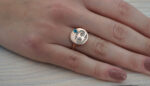 Yin Yang 925 Ασημένιο Δαχτυλίδι Γυναικείο