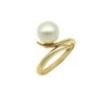 Χρυσό Γυναικείο Δαχτυλίδι 14Κ Μαργαριτάρι Επέτειος Κόσμημα