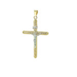 Χρυσός Σταυρός Με Τον Εσταυρωμένο 14Κ Βάπτιση Αρραβώνας