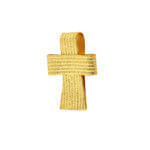 Χρυσός Χειροποίητος Σταυρός Βάπτιση 14Κ