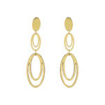 Κρεμαστά Σκουλαρίκια 9 Καράτια Με Μοτίφ