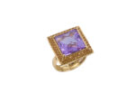 Χρυσό Δαχτυλίδι 18 Καράτια Quartz Topaz