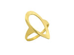 Μοντέρνο Χρυσό Δαχτυλίδι 14 Καράτια Γυναικείο