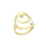 Χρυσό Μοντέρνο Δαχτυλίδι 9 Καρατίων