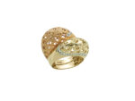 Δαχτυλίδι Μοντέρνο Ζιργκόν Πέτρες Χρυσό 14Κ