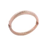 Υπέροχο Ροζ Χρυσό Βραχιόλι Χειροπέδα