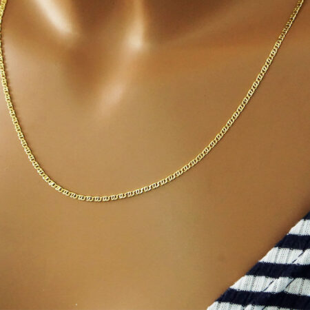 Όμορφη Χρυσή Αλυσίδα Λαιμού Για Βάπτιση 14Κ