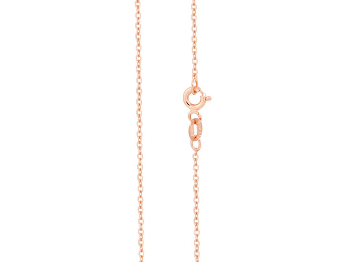 Γυναικεία Αλυσίδα Λαιμού Σε Ροζ Χρυσό 14Κ Μήκους 45,00 cm