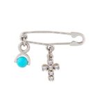 Μοντέρνα Λευκόχρυση Παιδική Παραμάνα Κορίτσι Ζιργκόν Κ14