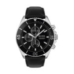 BOSS Ocean Edition Chronograph Ανδρικό Ρολόι Μαύρο Λουράκι 1513697