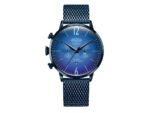 Unisex Ρολόι WELDER Moody Dual Time Blue Metallic Bracelet WWRC414
