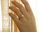 Γυναικείο Δαχτυλίδι Με Μαργαριτάρι Λευκόχρυσο 14 Καρατίων
