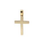 Σταυρός Βάπτισης Κίτρινος Χρυσός 18 Καρατίων