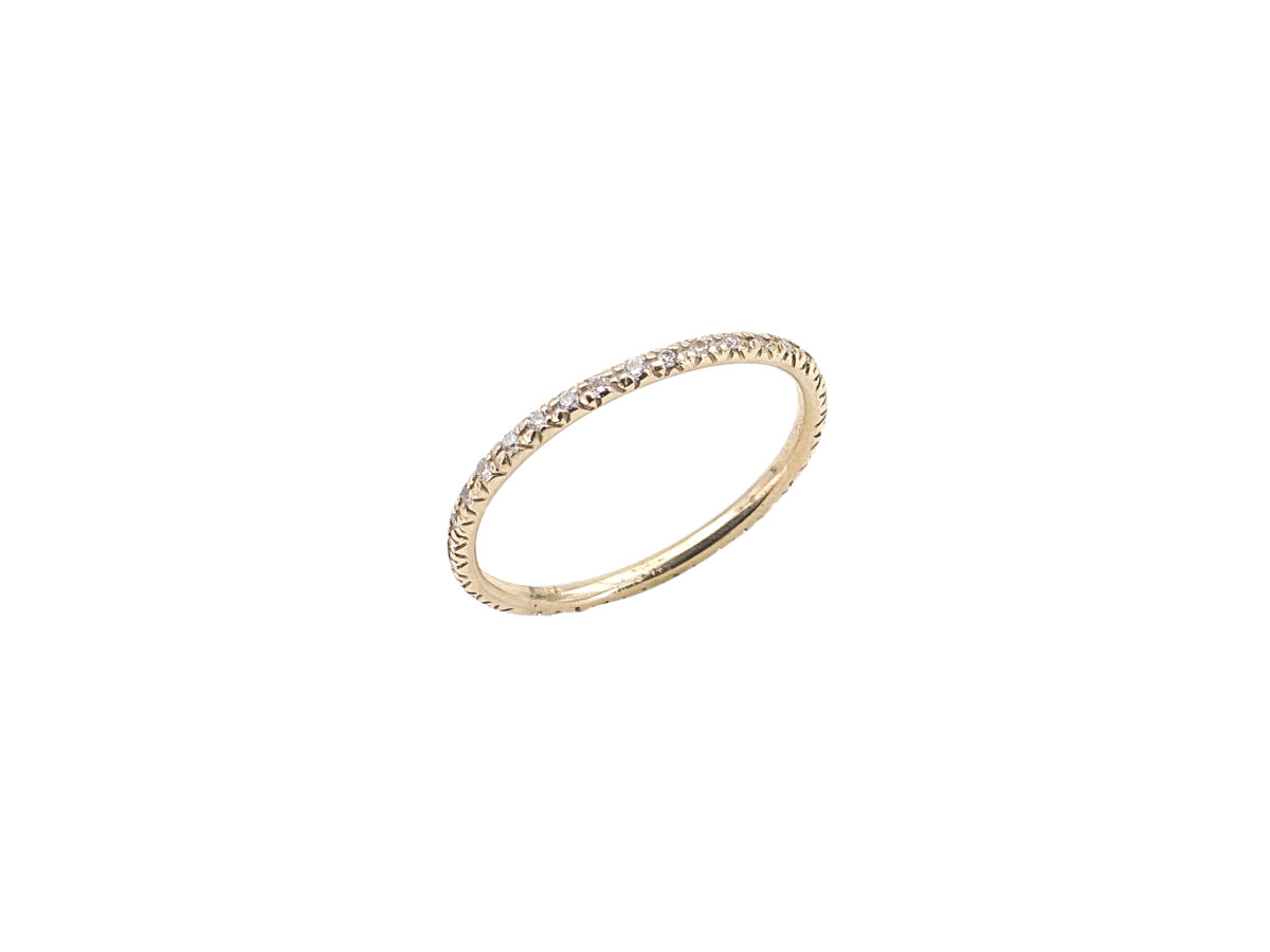 Δαχτυλίδι Ολόβερο Χρυσό 18Κ Με Διαμάντια Brilliant