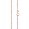 Unisex Ροζ Χρυσή Αλυσίδα 9Κ Μήκους 45cm
