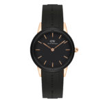Daniel Wellington Ρολόι Με Καουτσούκ Iconic Motion 32 RG Black DW00100426