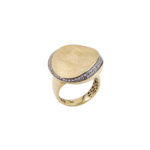 Δαχτυλίδι Με Λευκές Πέτρες Ζιργκόν Σε Χρυσό 14Κ GR403