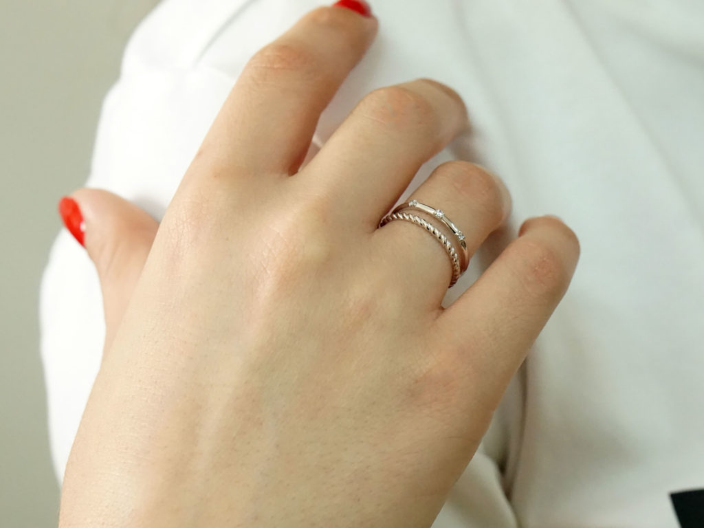 Δαχτυλίδι 14Κ Λευκόχρυσο Με Ζιργκόν Πέτρες Γυναικείο GR411