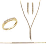 Γυναικείο Σετ Δώρου Επίχρυσο 925