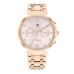 Tommy Hilfiger Ivy Ρολόι Με Ροζ Επιχρυσωμένο Μπρασελέ 1782345