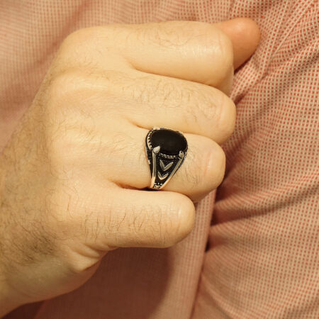 Ανδρικό Ασημένιο Δαχτυλίδι 925