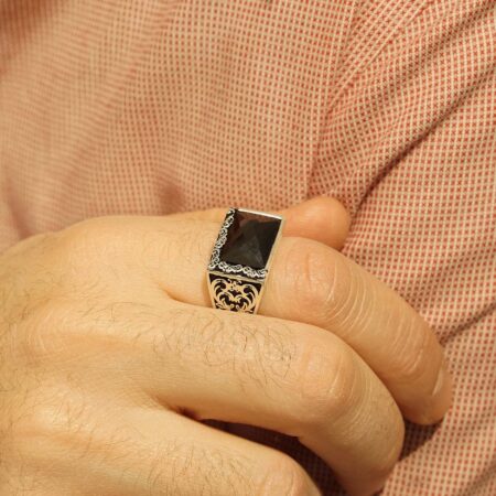 Δαχτυλίδι Με Ημιπολύτιμη Πέτρα Από Ασήμι 925 Δώρο