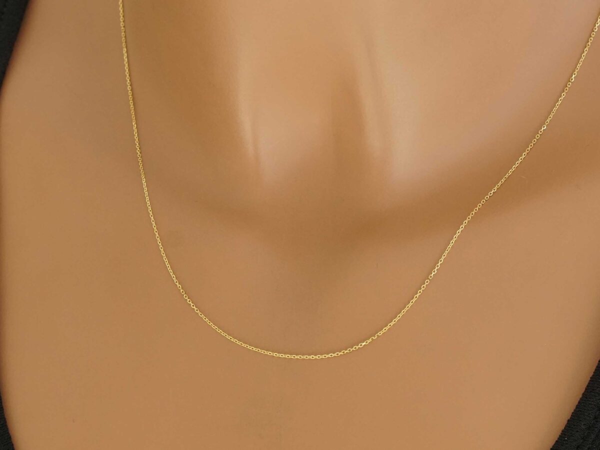 Χρυσή Αλυσίδα Λαιμού 14Κ Μήκους 45cm