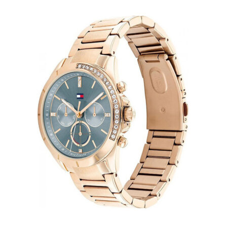 Ρολόι Γυναικείο Με Μπλε Καντράν Tommy Hilfiger Kennydy Δώρο 1782386