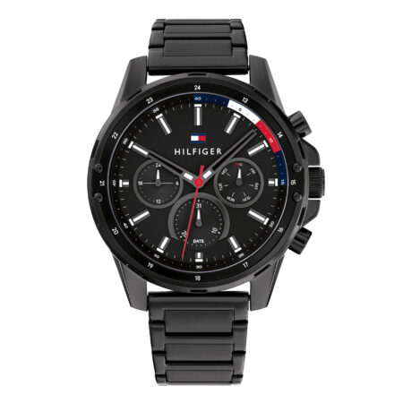 Tommy Hilfiger Mason Black Ρολόι Αντρικό 1791935