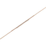 Βραχιόλι Ροζ Χρυσό 14Κ Με Ζιργκόν Πέτρες