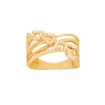 Δαχτυλίδι Χρυσό 14Κ Με Ζιργκόν Πέτρες