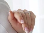 Δαχτυλίδι Σειρέ Με Διαμάντια Μπριγιάν Σε Λευκόχρυσο 18 Καράτια Δώρο
