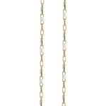 Δίχρωμο Χρυσό Κολιέ Αλυσίδα 14Κ