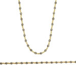 Δίχρωμο Σετ Κοσμημάτων Χρυσό 14Κ