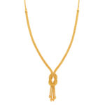 Μακρύ Χρυσό Κολιέ 14Κ
