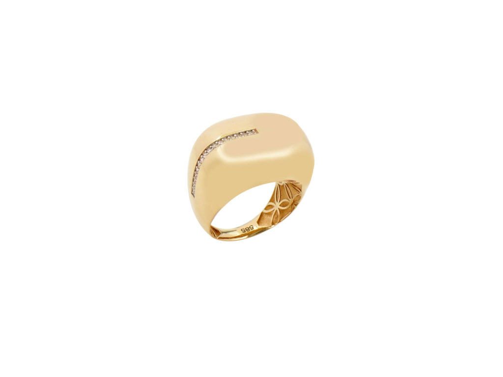 Δαχτυλίδι Χρυσό Γυναικείο 14Κ Με Ζιργκόν