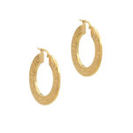 Σκουλαρίκια Χρυσοί Κρίκοι 14 Καράτια