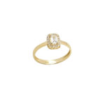 Δαχτυλίδι Γυναικείο Χρυσό 8Κ Με Πέτρες Ζιργκόν