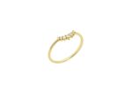 Δαχτυλίδι Γυναικείο Με Διαμάντια Brilliant Σε Χρυσό 14Κ