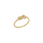 Χρυσό Δαχτυλίδι Κόμπος 14Κ