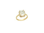 Δαχτυλίδι Ροζέτα Με Ζιργκόν Πέτρες Σε Χρυσό 14Κ