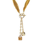 Κρεμαστό Με Τοπάζι Και Ζιργκόν Πέτρες Σε Χρυσό 18Κ