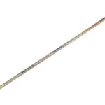 Λευκόχρυσο Βραχιόλι Ριβιέρα Rainbow 18Κ Με Ζαφείρια