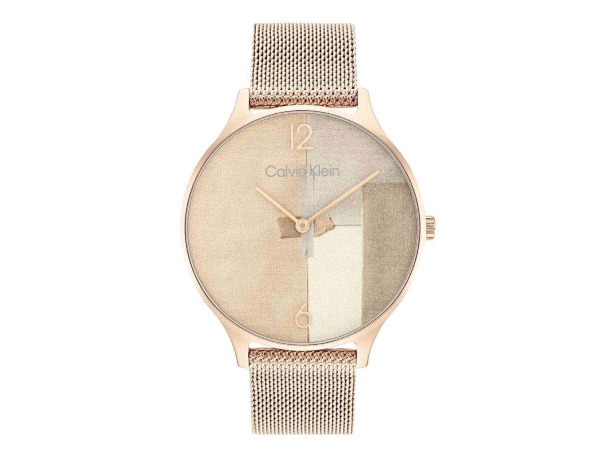 Calvin Klein Ρολόι Με Μπρασελέ Mesh Band Της Σειράς Timeless 25200006